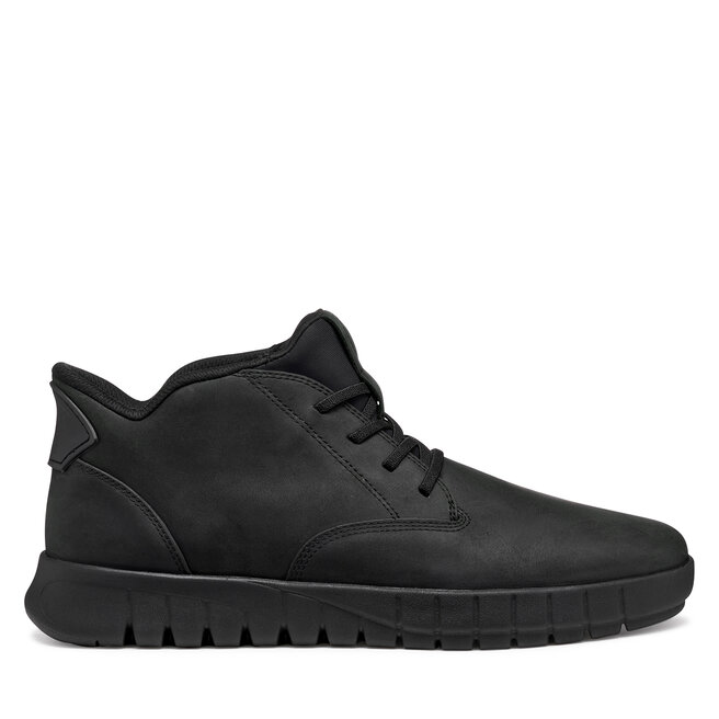 Sneakersy Geox U Flextride Plus U56MAB 000FF C9999 Czarny - męskie