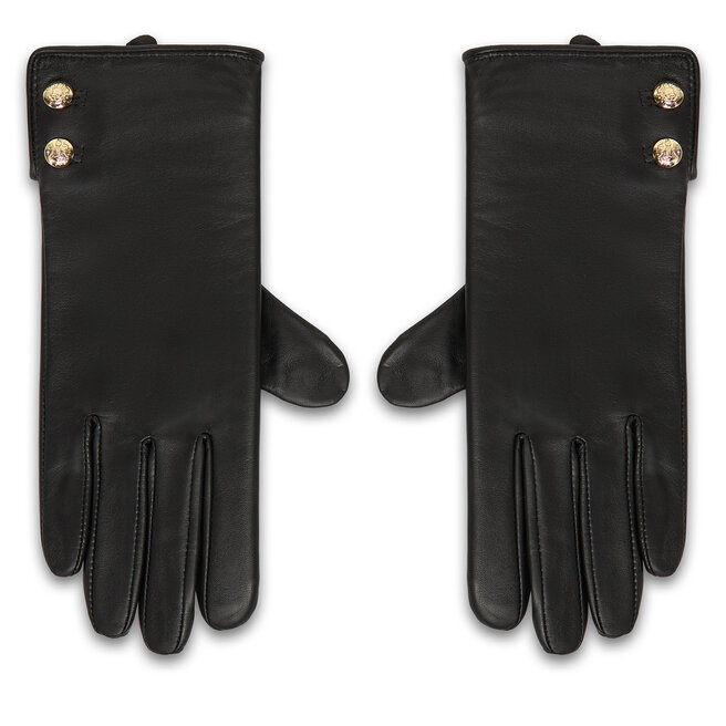 Rękawiczki LAUREN RALPH LAUREN 454833083001 Czarny - kobiece