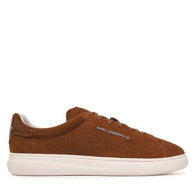 Sneakersy KARL LAGERFELD Kane KL53527 Brązowy - męskie