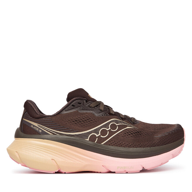 Buty do biegania Saucony Guide 19 W S101465 Brązowy ciemny - kobiece