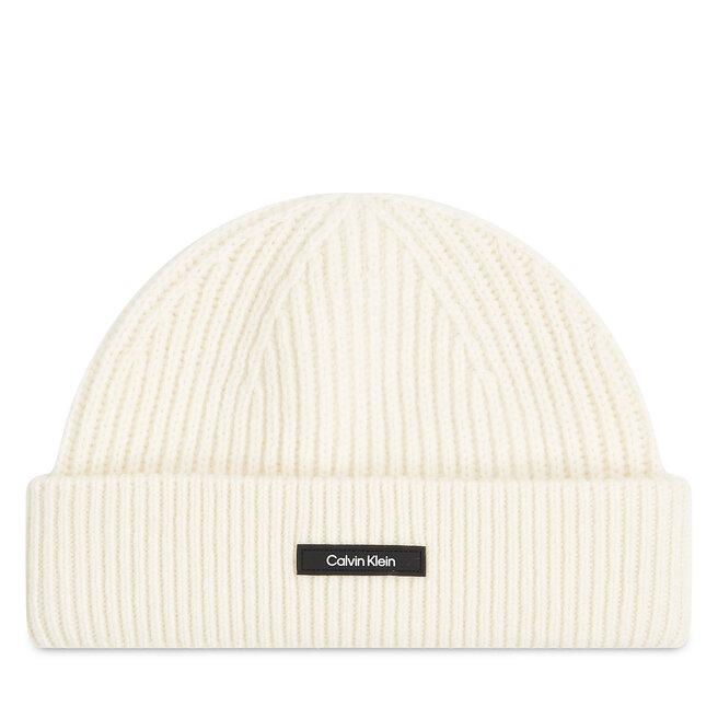 Czapka Calvin Klein Docker K50K512360 Écru -