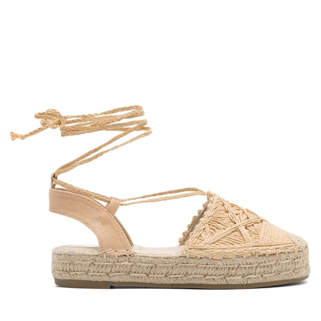 Espadryle DeeZee WSS990-205 Beżowy - kobiece