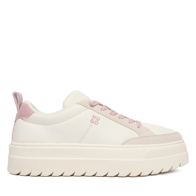 Sneakersy HUGO Lyssa 50557899 Biały - kobiece