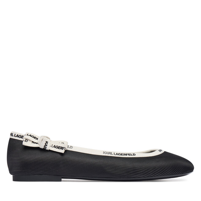 Baleriny KARL LAGERFELD Karo KL40129 Czarny -