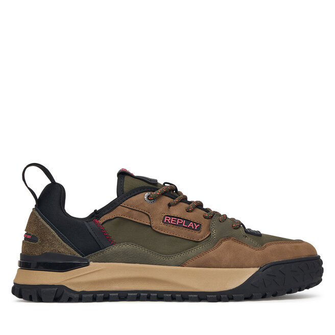 Sneakersy REPLAY GMSF7 .000.C0200T Khaki - męskie