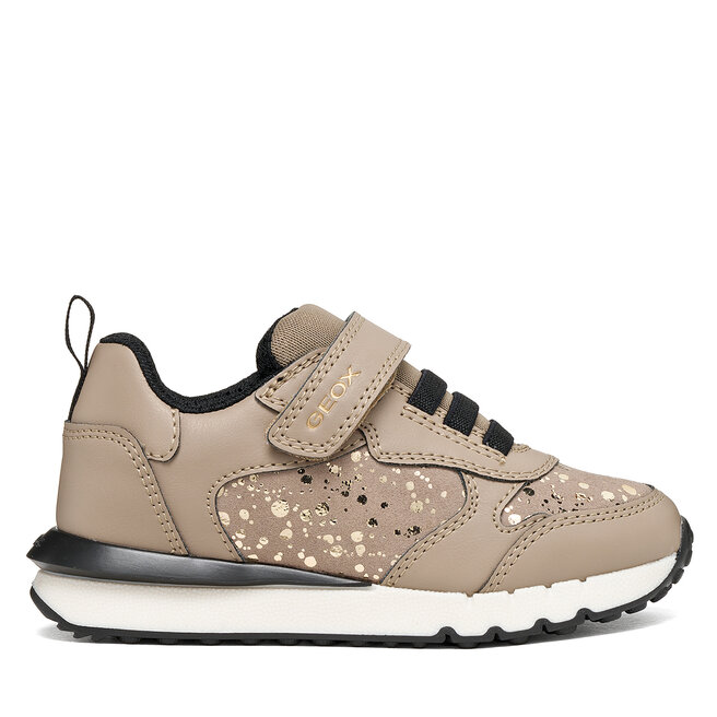 Sneakersy Geox J Fastics Girl J46GZB 0BCBL C5M2X S Beżowy - dziewczęce