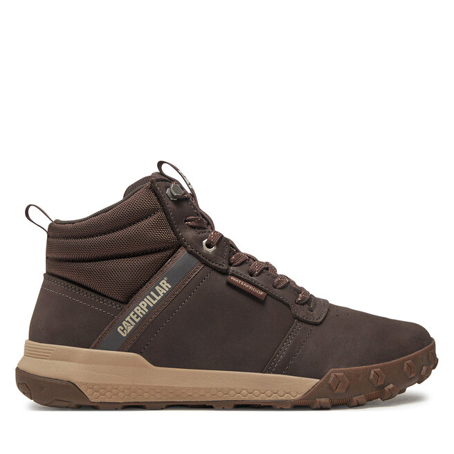 Trzewiki CAT Footwear Hex Ready Mid P726104 Brązowy - męskie