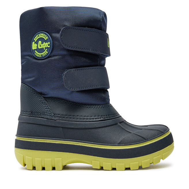 Śniegowce Lee Cooper LCJ-24-44-2845K Granatowy - chłopięce