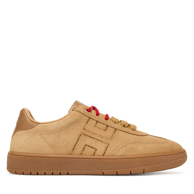 Sneakersy Elisabetta Franchi F4A9-E0665-0071 Beżowy - kobiece