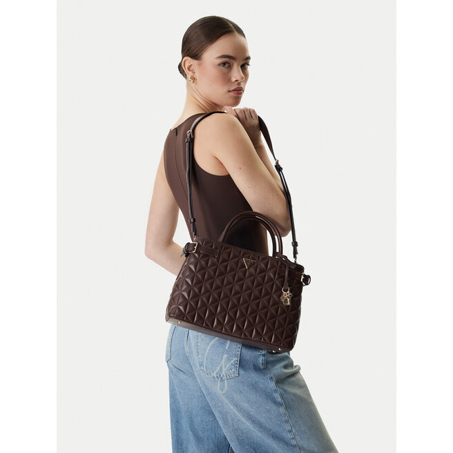 Torebka Guess Paisleigh HWQG98 83060 Brązowy -