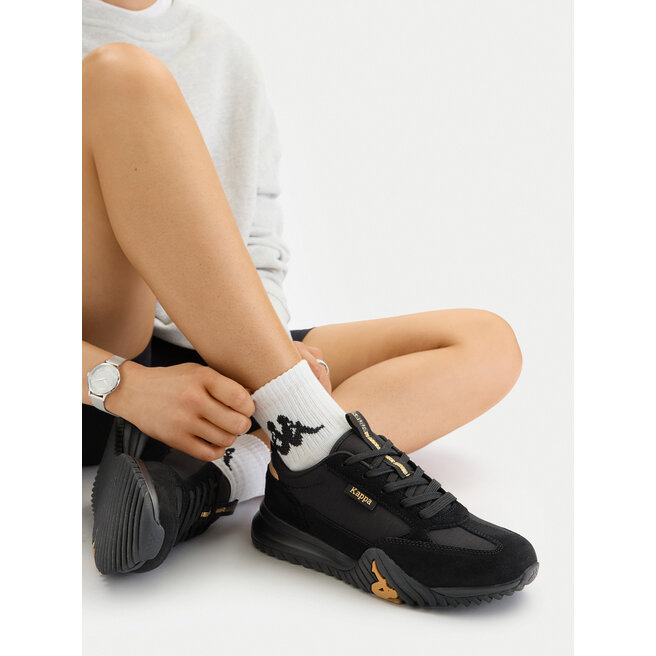 Sneakersy Kappa CEO-351P8PW(W) Czarny - kobiece