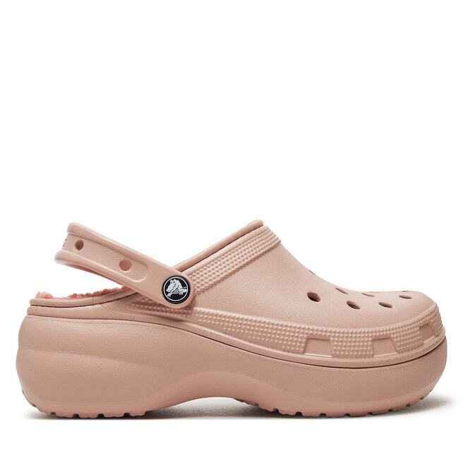 Klapki Crocs Classic Platform Lined Clog W 207938 Różowy -