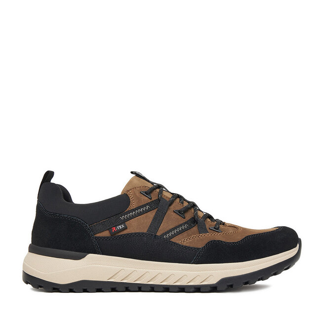 Sneakersy Rieker U0104-20 Brązowy - męskie