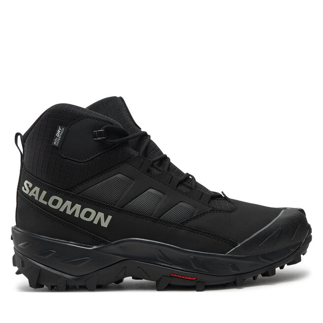 Trekkingi Salomon Crosstrak Waterproof L47570200 Czarny - męskie