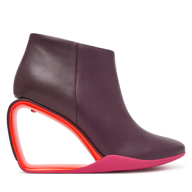 Botki United Nude Mobius Ankle Bootie Hi 1093799316 Fioletowy - kobiece