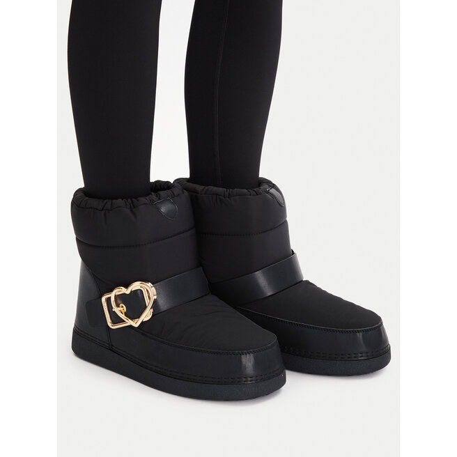 Śniegowce LOVE MOSCHINO JA24432G0NISK00A Czarny - kobiece
