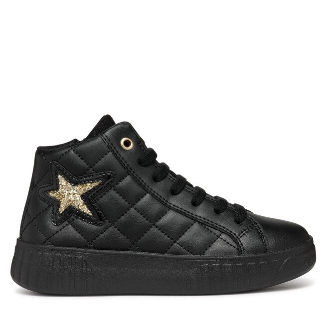Sneakersy Geox J Mikiroshi Girl J46DVA 000BC C0531 M Czarny - dziewczęce