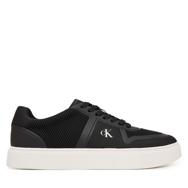 Sneakersy Calvin Klein Claccic Cups Laceup Knit HM0HM02130 Czarny - męskie