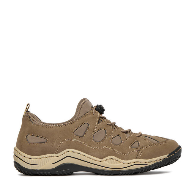 Sneakersy Rieker L0551-64 Beżowy - kobiece