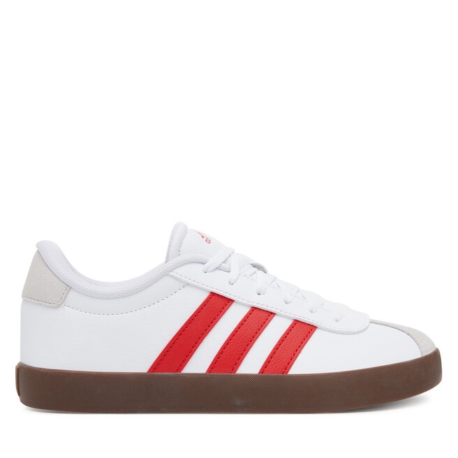 Sneakersy adidas VL COURT 3.0 K IH3484 Biały - kobiece