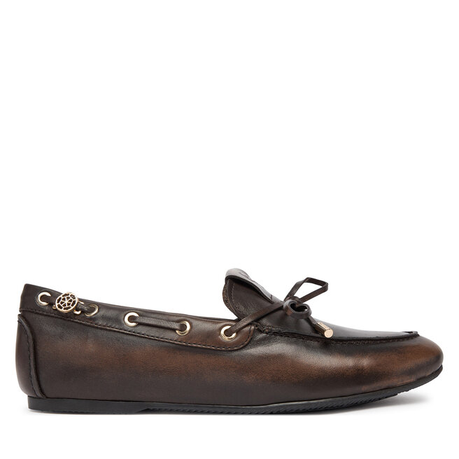 Loafersy Guess FLFAA2 LEP14 Brązowy - kobiece