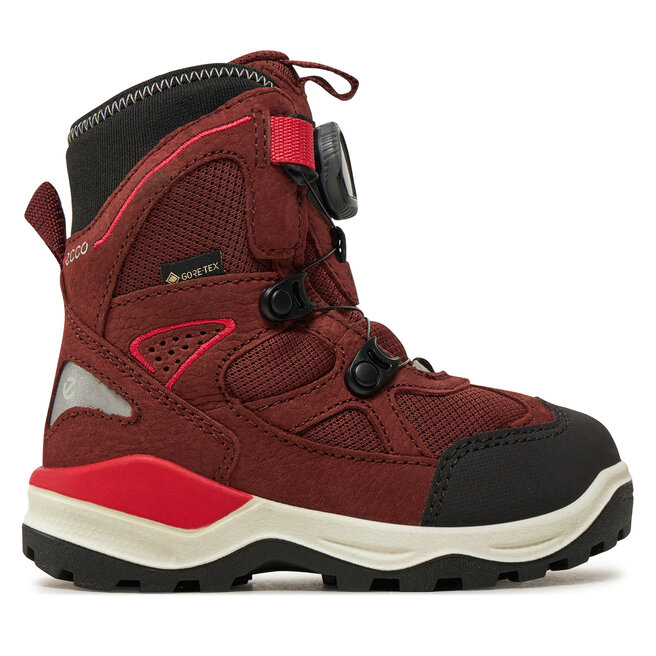 Śniegowce ECCO Snow Mountain 71029261049 Czerwony - dziewczęce