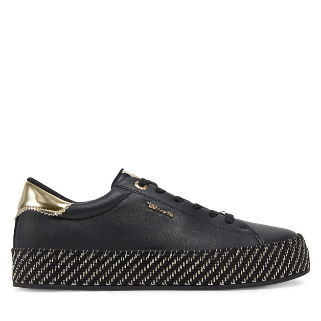 Espadryle Tamaris 1-23713-42 Czarny - kobiece