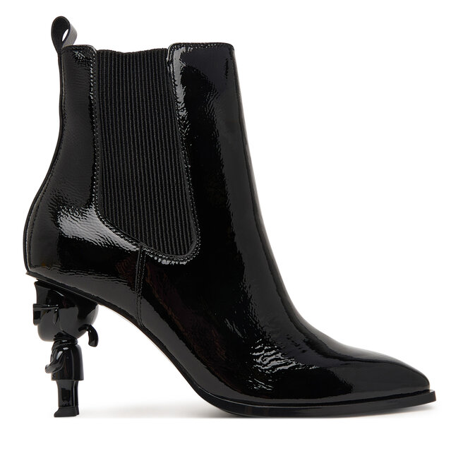Botki KARL LAGERFELD Nft Heel KL39146 Czarny - kobiece