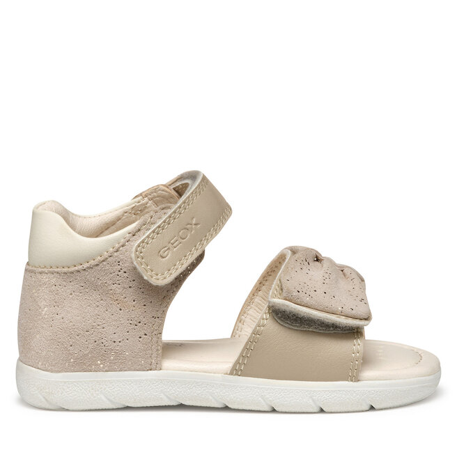 Sandały Geox B Sandal Alul B551YB 007BC C5000 M Beżowy - dziewczęce