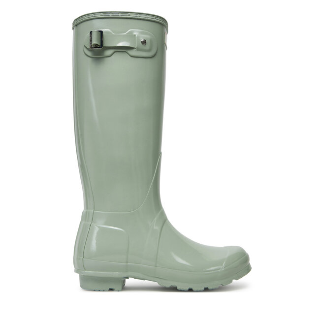Kalosze Hunter WFT1000RGL Zielony jasny - kobiece