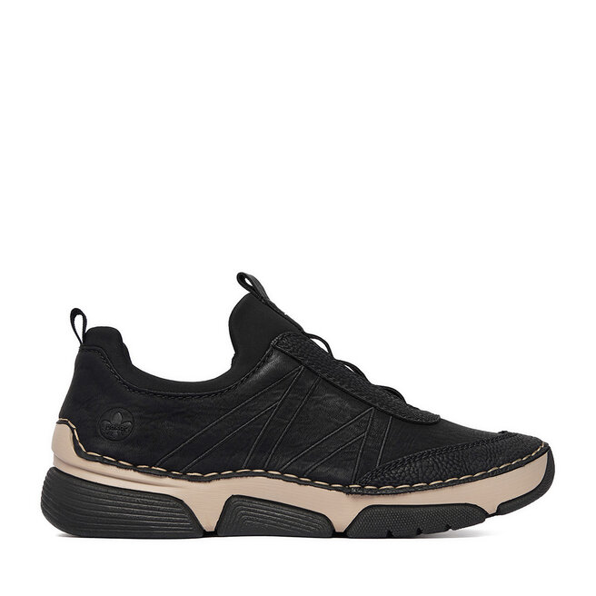 Sneakersy Rieker CEO-45975-00 Czarny - kobiece