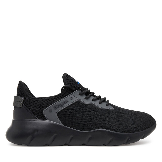Sneakersy Blauer S5HULETT01/KNI Czarny - męskie