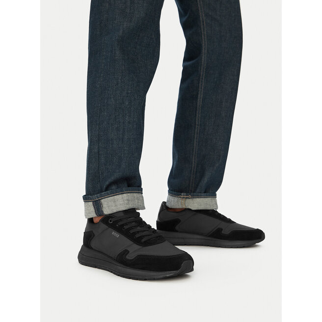 Sneakersy BOSS Vinston 50568945 Czarny - męskie