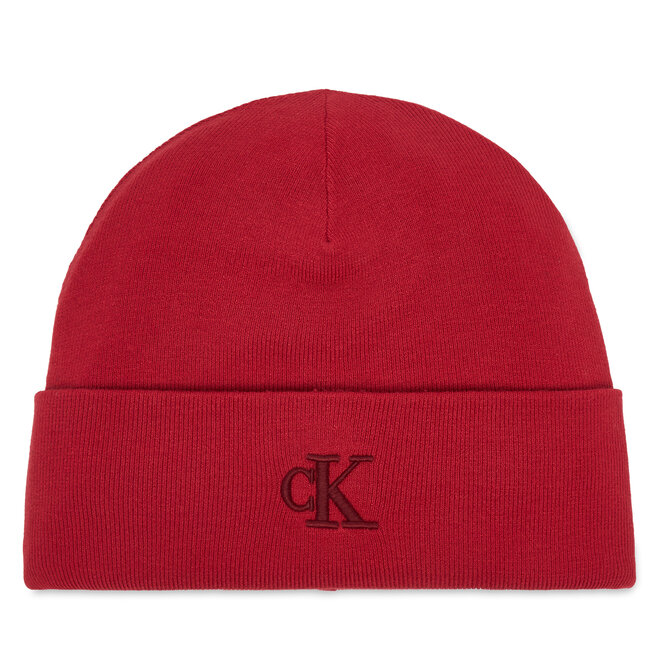 Czapka Calvin Klein LV04D8020G Czerwony -