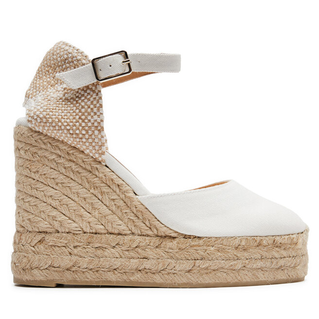 Espadryle Castañer Carol/8Ed/001 020975 Biały - kobiece
