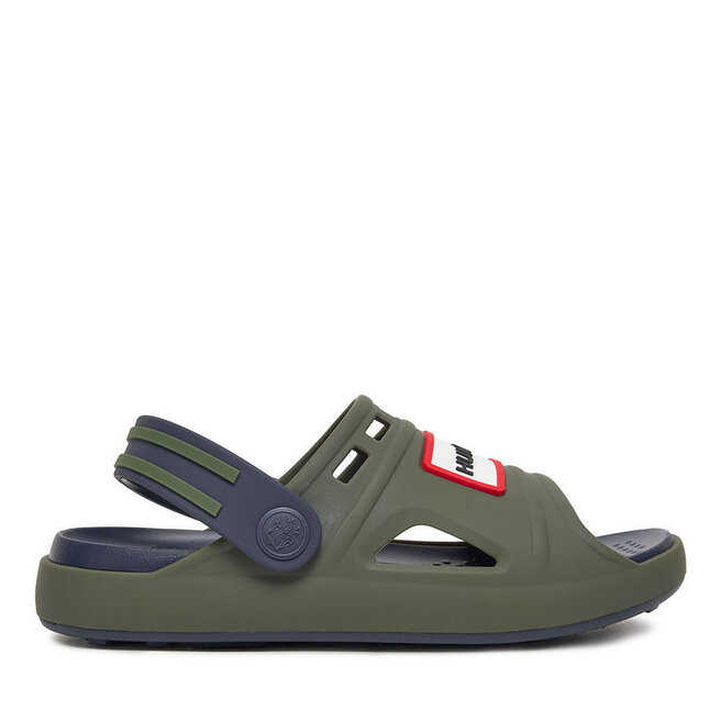 Klapki Hunter P4047539-CH Khaki -