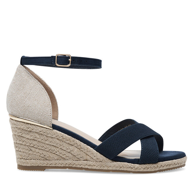 Espadryle Clara Barson WSS20802-03 Granatowy - kobiece