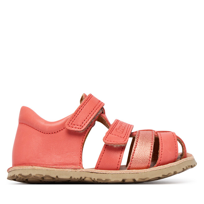 Sandały Froddo Barefoot Flexy F G3150283-17 M Koralowy - dziewczęce