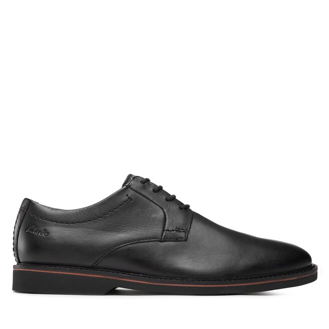 Półbuty Clarks Atticus Ltlace 261736087 Czarny - męskie