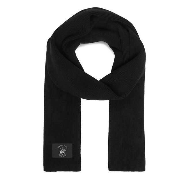Szalik Beverly Hills Polo Club CWBEO-BHPC-W4-001-AW26 Czarny -