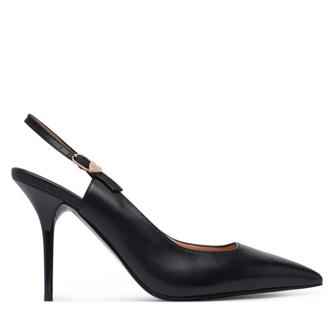 Szpilki LOVE MOSCHINO JA10149G1PIA0000 Czarny - kobiece