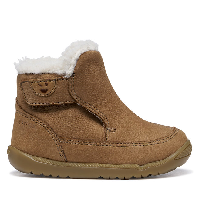 Kozaki Geox B Macchia Boy B664NB 00033 C6777 Brązowy - chłopięce