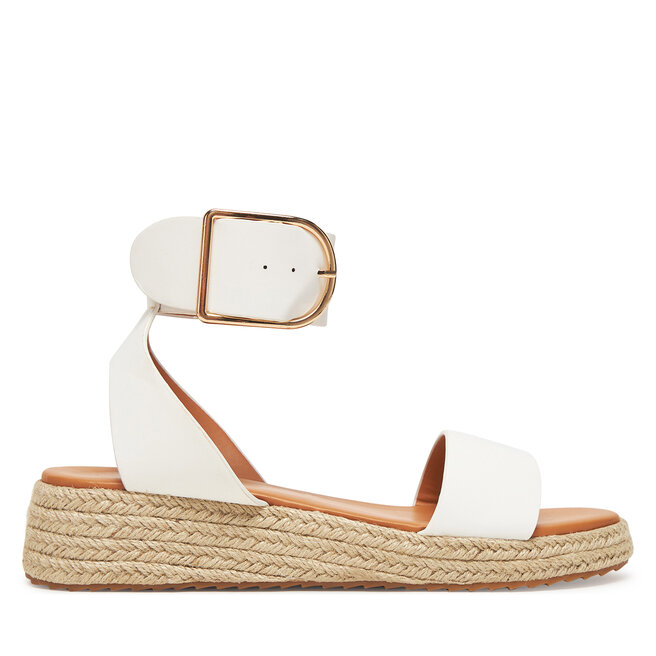 Espadryle DeeZee QS276-1 Biały - kobiece
