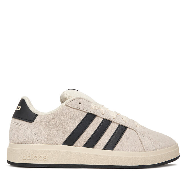Sneakersy adidas Grand Court 00S JR5569 Beżowy - chłopięce