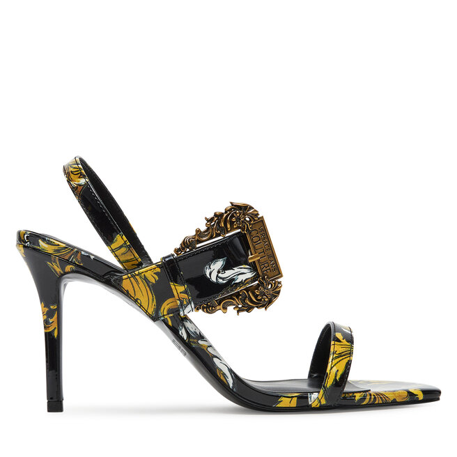 Sandały Versace Jeans Couture 78VA3S71 Czarny - kobiece