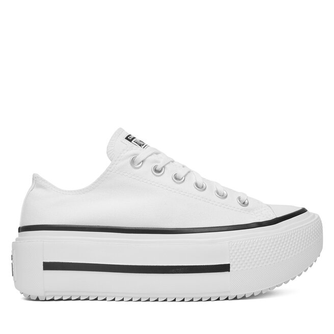 Trampki Converse Chuck Taylor All Star Lift Double Stack Platform A15491C Biały - kobiece