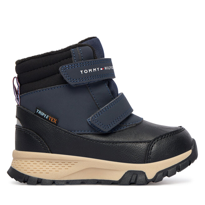 Trzewiki Tommy Hilfiger T1X5-34134-1592X656 M Granatowy - chłopięce