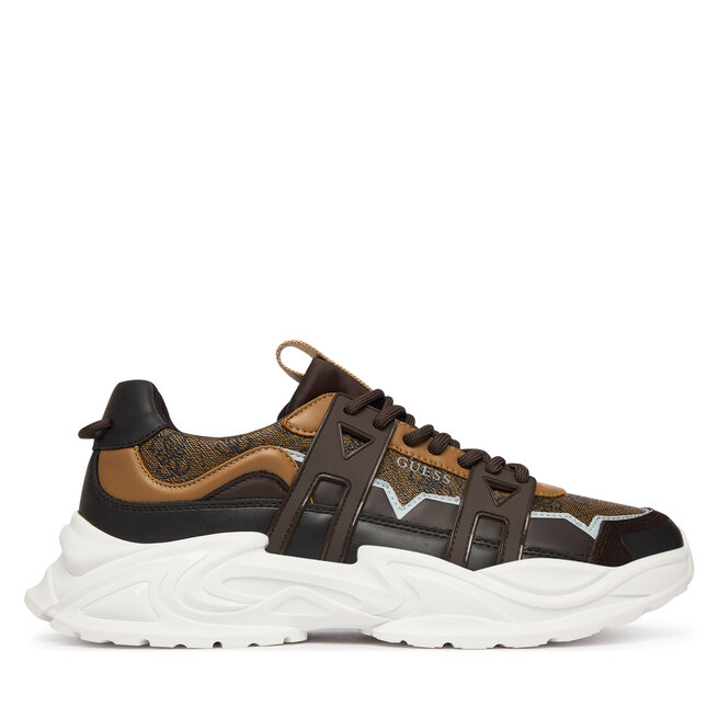 Sneakersy Guess FMPBEU FAL12 Brązowy - męskie