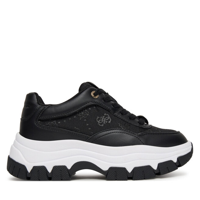 Sneakersy Guess FLFBRT ELE12 Czarny - kobiece