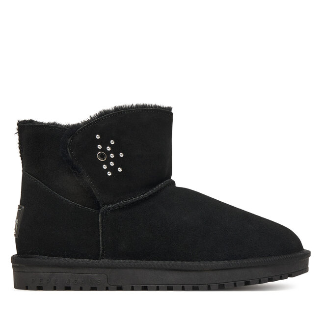 Śniegowce Pepe Jeans Diss Urban W PLS500001 Czarny - kobiece